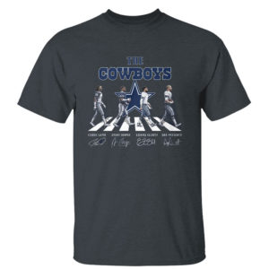 Dark Heather T Shirt The Dallas Cowboys Abbey Road Signatures Shirt Sweatshirt