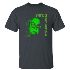 Dark Heather T Shirt Type 2 Diabeetus Shirt
