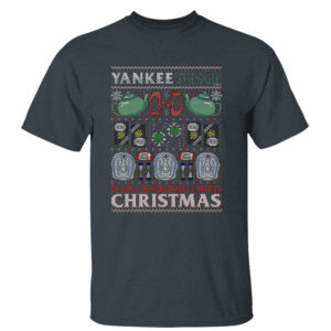 Dark Heather T Shirt Yankee Swap Is Like Machiavelli Meets Christmas Ugly Sweater