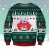 Die Hard Aber Road Ugly Christmas Sweater