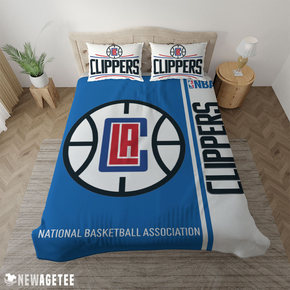 LA Clippers NBA Basketball Duvet Cover and Pillow Case Bedding Set LA Clippers NBA Basketball Duvet Cover and Pillow Case Bedding Set