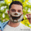 Evil clown Face Mask Halloween costume
