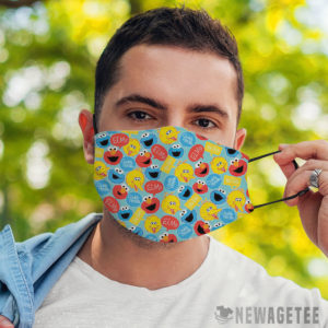 Face Mask Sesame Street Street Character Heads face mask