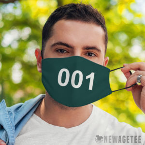 Squid Game 001 Face Mask Oh II Nam