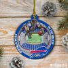 Chicago Bears NFL StadiumView Layered Wood Christmas Ornament