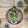 Atlanta Falcons NFL StadiumView Layered Wood Christmas Ornament