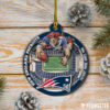 Minnesota Vikings NFL StadiumView Layered Wood Christmas Ornament