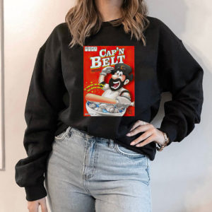 Hoodie Capn Belt baseball if youre an alpha you gotta eat it shirt