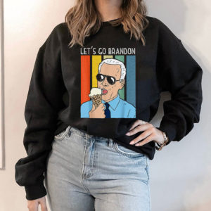 Hoodie Lets Go Brandon Ice Cream Cone Meme T Shirt Hoodie