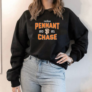Hoodie MLB San Francisco Giants Pennant Chase 2021 Postseason Tee Shirt