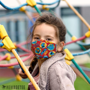 Sesame Street Digital Characters Cookie Monster face mask