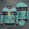 Rick and Morty Happy Human Holiday Knit Ugly Christmas Sweater