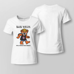 Lady Tee Grateful Dead Bear Bob weir still rockin the short shirt
