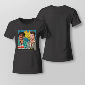 Lady Tee Original nate Byrne abc news weather outlook fine shirt
