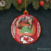 Indianapolis Colts NFL StadiumView Layered Wood Christmas Ornament