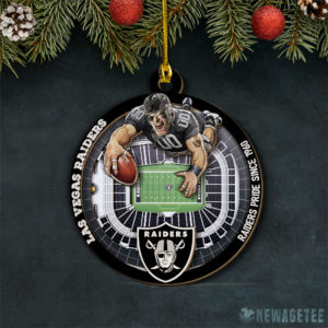 Layered Wood Ornament Las Vegas Raiders NFL StadiumView Layered Wood Christmas Ornament