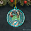 Las Vegas Raiders NFL StadiumView Layered Wood Christmas Ornament