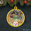 Philadelphia Eagles NFL StadiumView Layered Wood Christmas Ornament