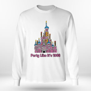 Longsleeve shirt 50th anniversary case castle party like its 1996 littleshopofgeeks merch shirt