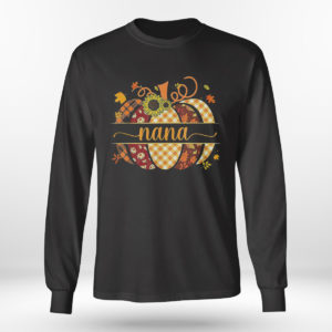 Longsleeve shirt Blessed Nana Fall Pumpkin Autumn Thanksgiving T Shirt