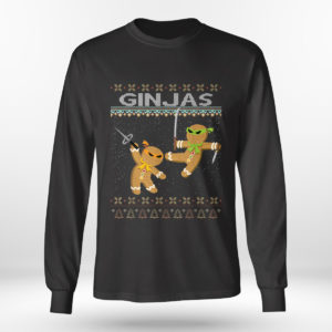Ginjas Gingerbread Ninjas Funny Ugly Christmas Sweatshirt