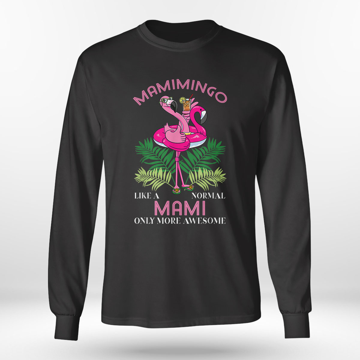 Mamimingo Mami Flamingo Mommy Mother’s Day Sweatshirt Mamimingo Mami Flamingo Mommy Mother’s Day Sweatshirt