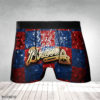 Atlanta Braves MLB Glitter Mens Underwear Boxer Briefs
