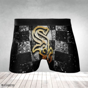 Chicago White Sox MLB Glitter Mens Underwear Boxer Briefs