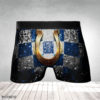 Inter Milan FC Glitter Mens Underwear Boxer Briefs