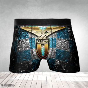 Lazio FC Glitter Mens Underwear Boxer Briefs