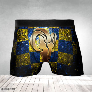Los Angeles Rams NFL Glitter Mens Underwear Boxer Briefs
