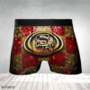 San Francisco Giants MLB Glitter Mens Underwear Boxer Briefs