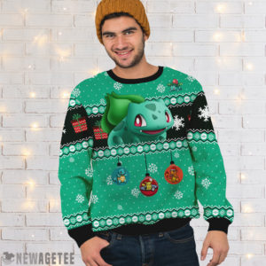 Bulbasaur Pokemon Woolen Ugly Christmas Sweater