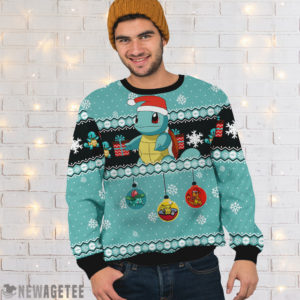 Squirtle Pokemon Woolen Ugly Christmas Sweater