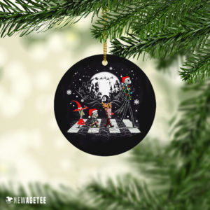 Jack Skellington Santa Nightmare Before Christmas Abbey Road Ornament