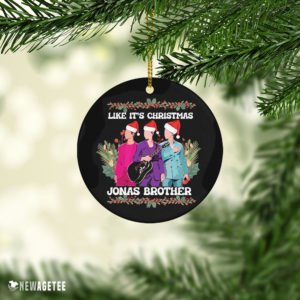 Jonas Brother Like It’s Christmas 2021 Ornament