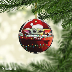 Santa Baby Yoda Christmas Ornament 2021