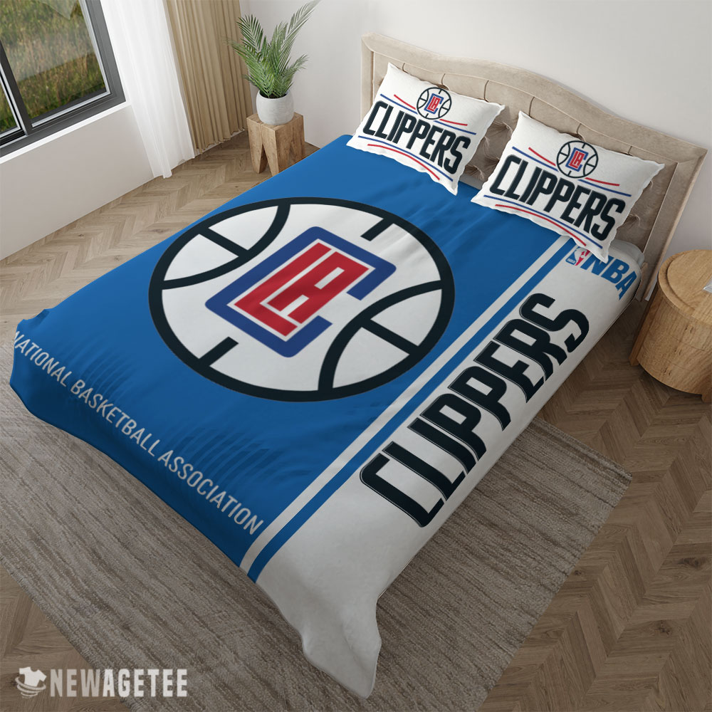 LA Clippers NBA Basketball Duvet Cover and Pillow Case Bedding Set LA Clippers NBA Basketball Duvet Cover and Pillow Case Bedding Set