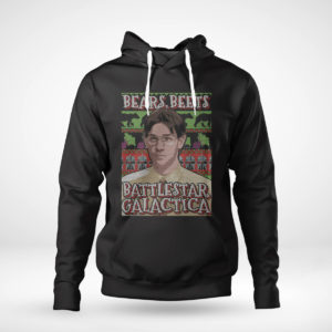 Bears, Beats, Jim Battlestar Galactica The Office Christmas Sweatshirt