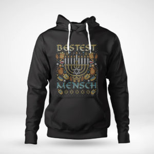 Pullover Hoodie Bestest Mensch Ugly Christmas Sweatshirt