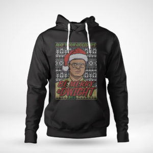 Merry and Dwight May Your Holidays The Office Ugly Christmas Sweater