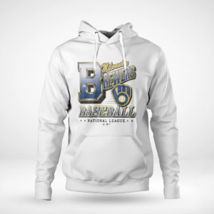 Pullover Hoodie Milwaukee Brewers 47 Tubular shirt