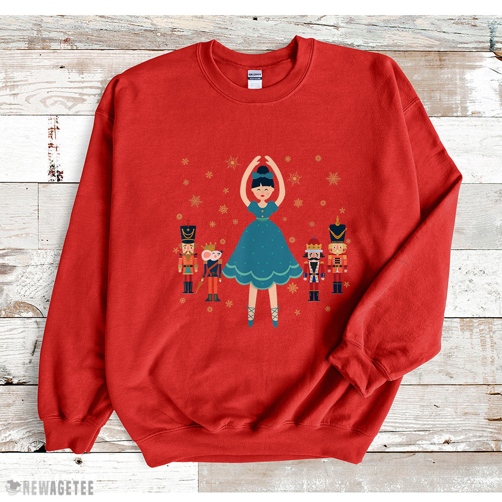 Christmas Ballet Clara Mouse King Princess Nutcracker Sweatshirt Christmas Ballet Clara Mouse King Princess Nutcracker Sweatshirt