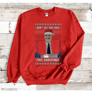 Kevin Malone Don’t Get Too Chili The Office Ugly Christmas Sweater
