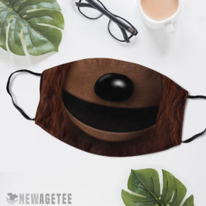 Reusable Face Mask Rowlf The Dog Muppets face mask