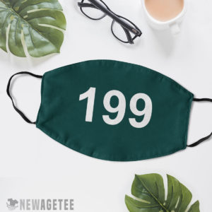 Reusable Face Mask Squid Game 199 Face Mask Abdul Ali
