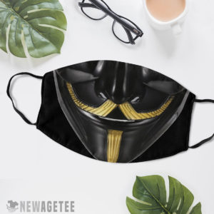 V Guy Fawkes Face Mask Masquerade ball Anonymous