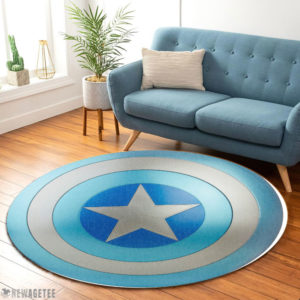 Marvel The Winter Solider Captain America’s Stealth Shield Round Rug Carpet