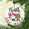 2021 Keepsake Bauble Year Of The Vaccine Pandemic Christmas Ornament