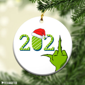 Round Ornament 2021 The Grinch Stink Stank Stunk Christmas Ornament